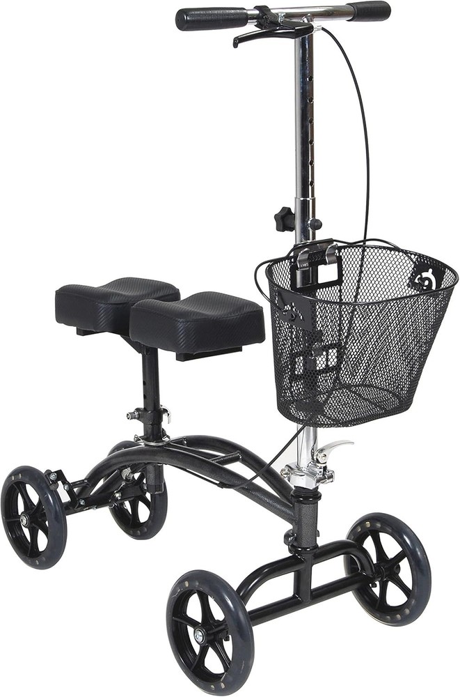 Adjustable Height Steerable Knee Walker