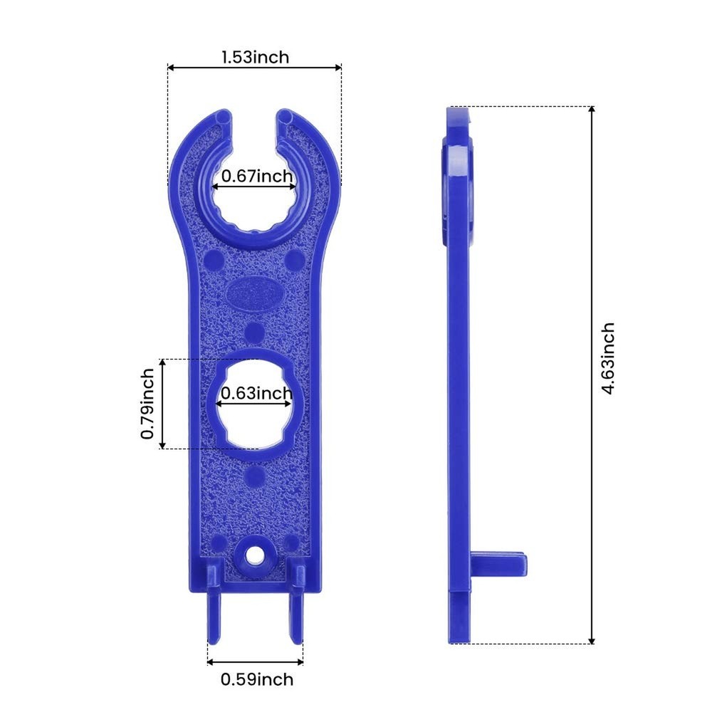 BougeRV 1 Pair Solar Connector Tool Assembly Spanners Wrenches, Solar Panel C...