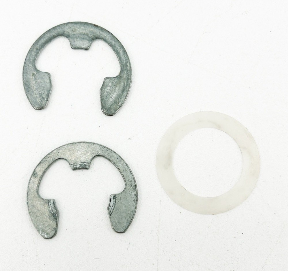 Rival Meat Slicer 1101E/2 Replacement Retaining E-Ring Clips & Washer OEM