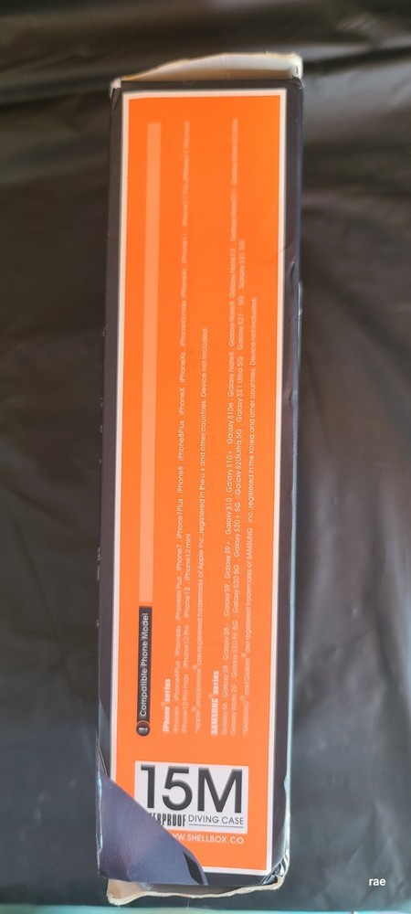 Shellbox Diving Waterproof Case Never Used, Open Box 2nd Generation