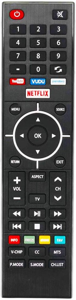 New Remote Control for Element Smart TV E4SFT5017 E4STA5017 ELSW3917BF E4SFT5517