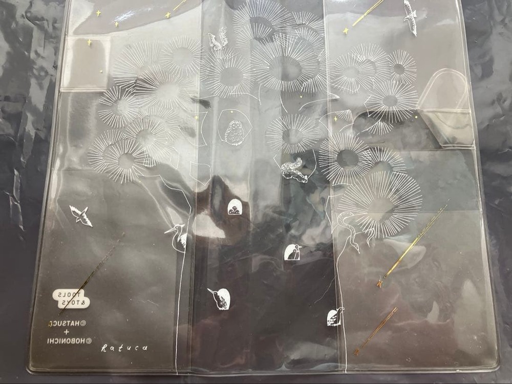 Hobonichi Techo Clear CoWeeks Floral Pattern