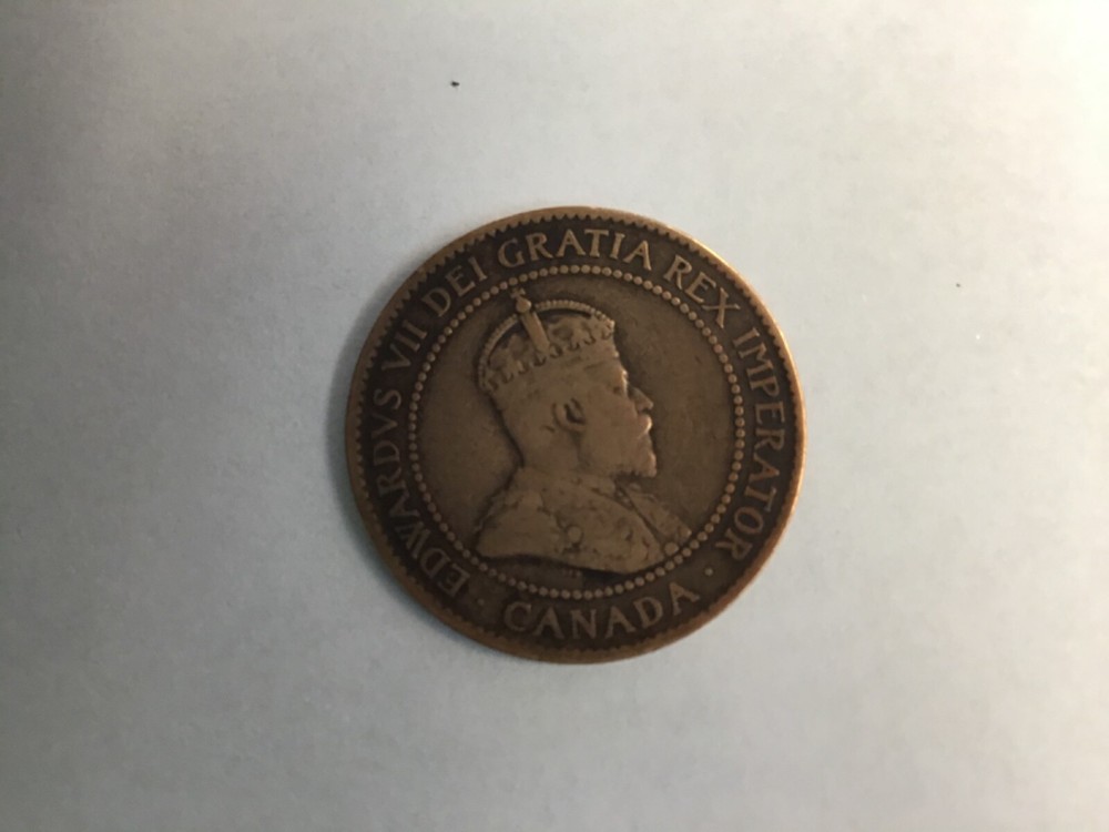 1902 Canadian penny, Edward VS