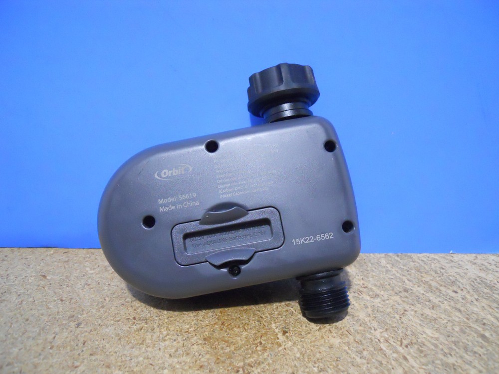 ORBIT 56619 ONE-OUTLET HOSE FAUCET SPRINKLER ELECTRONIC PROGRAMMABLE TIMER