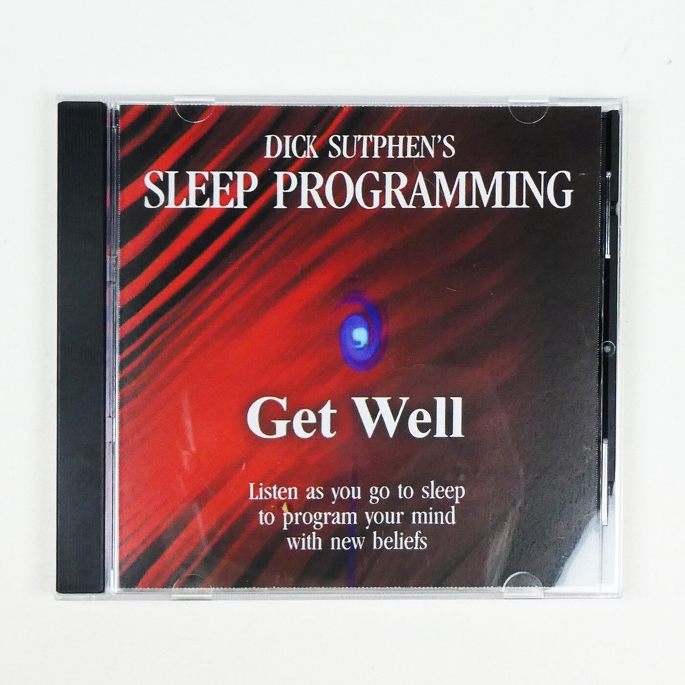 GET WELL Sleep Programming Self Hypnosis CD Dick Sutphen HEALING RECUPERATE HEAL