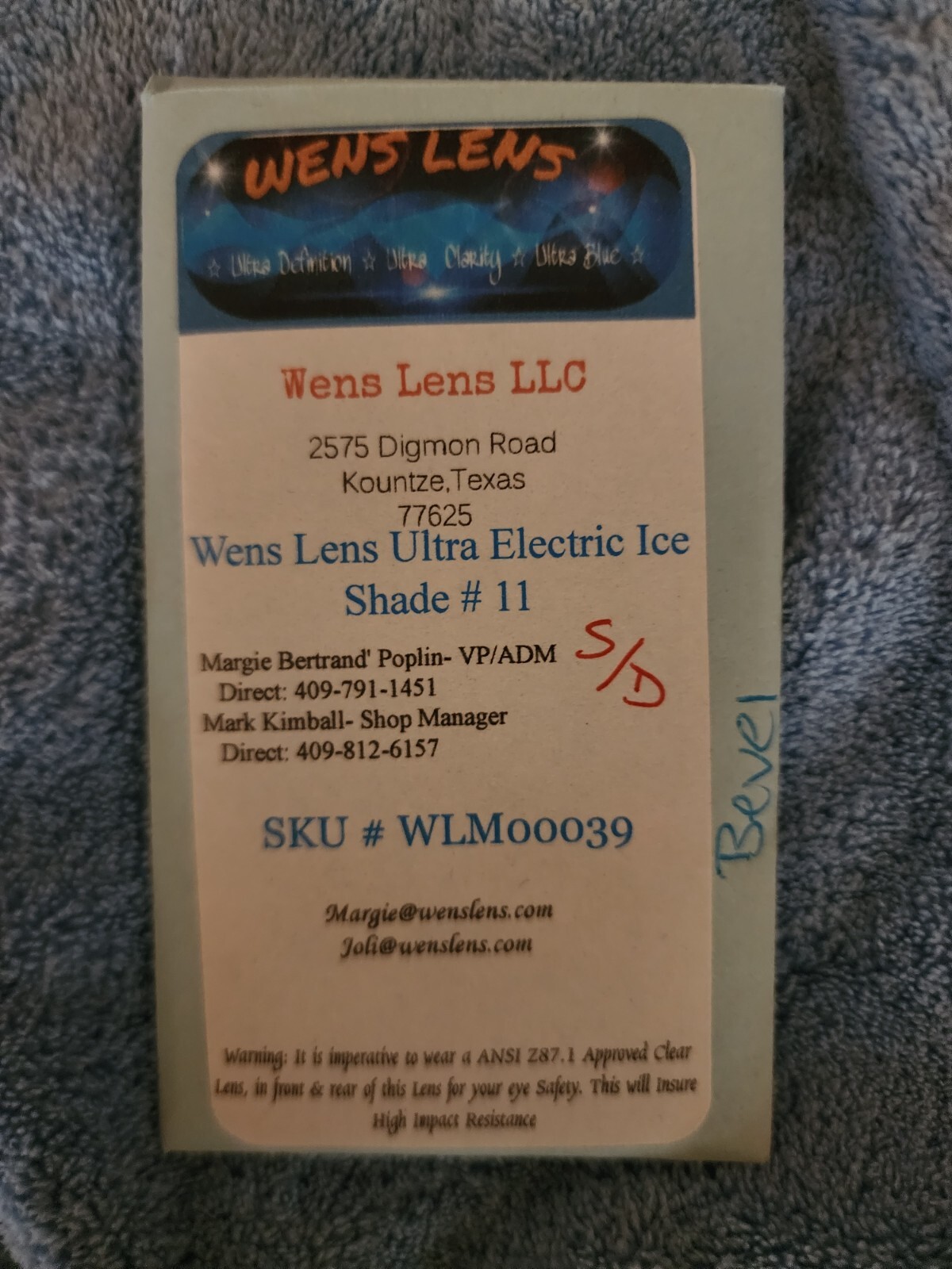 Wens lens original, azure, and electric ice scratch and dent product