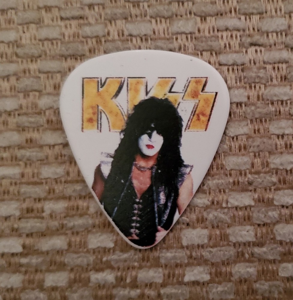 KISS FINAL SHOW MSG PAUL STANLEY Used Guitar Pick END OF THE ROAD TOUR 12/2/23
