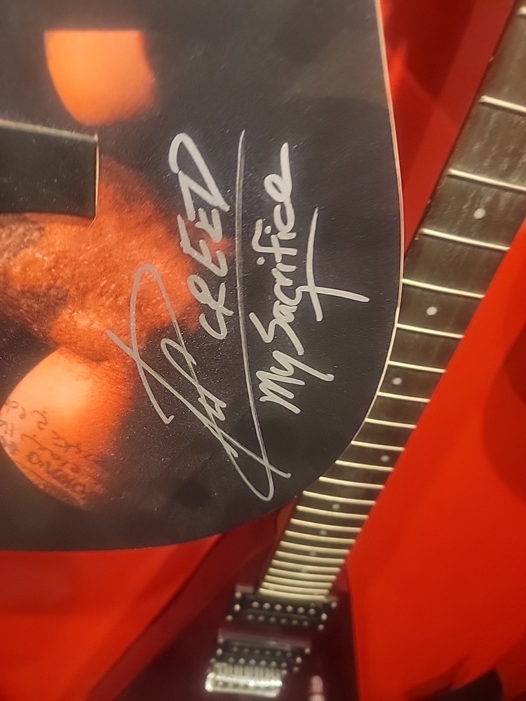 Scott Stapp Autographed Guitar