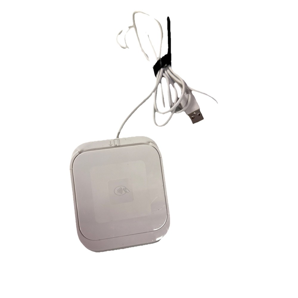 Square 5089 Desktop Tablet Stand White For Lighting Cable