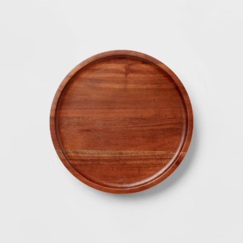 10" Wood Cake Stand