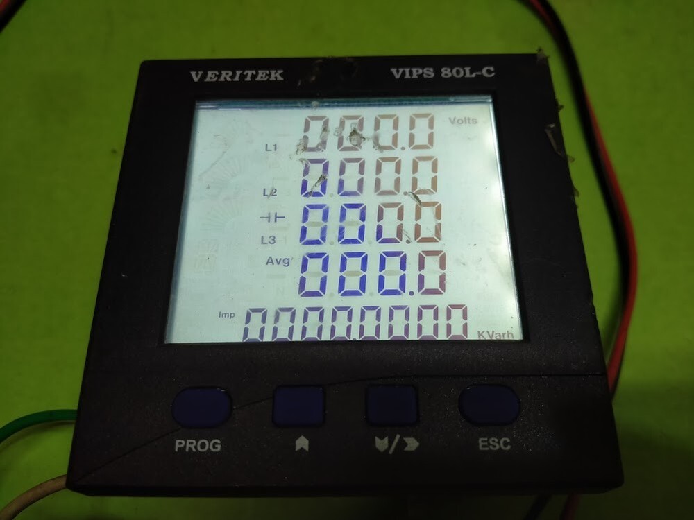 Veritek VIPS 80L-C Power Analyzer VIPS80LC Tested Working