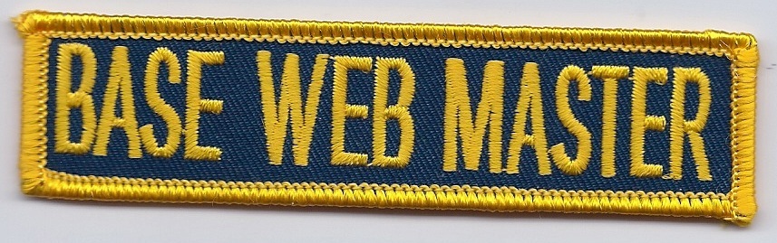 Patch - Tab - Web Master BC Patch Cat No C7001