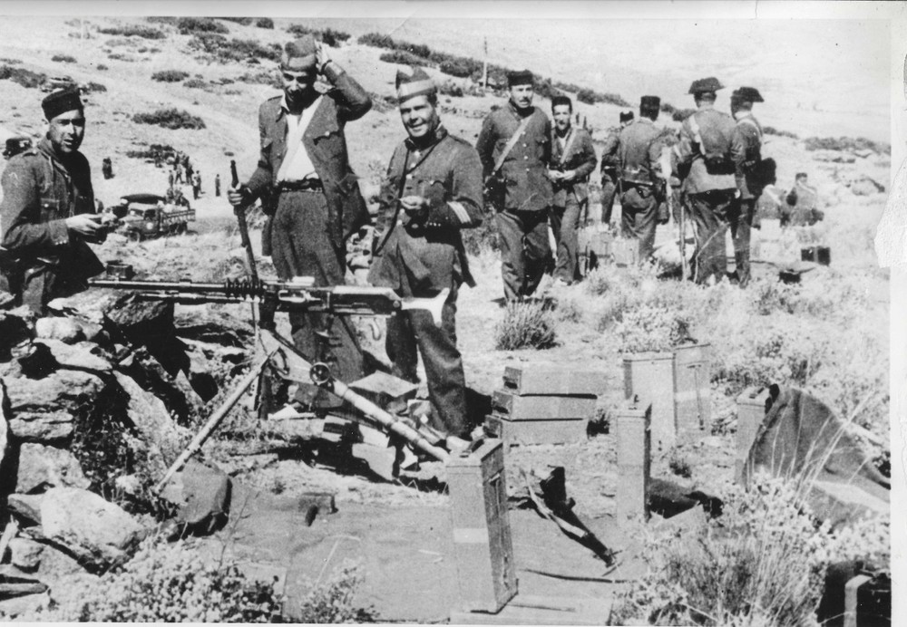 SPANISH CIVIL WAR    MADRID     AUG 10,1936      7x11 inch