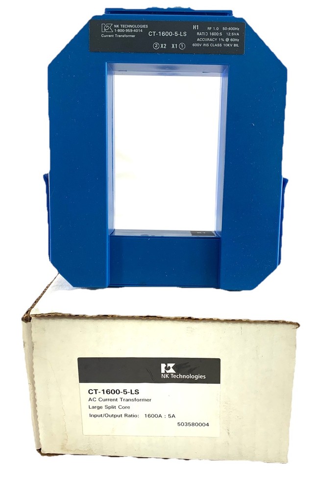 NK Technologies Cut-1600-5-ls Ac Current Transformer Large Split Core 1600a : 5a
