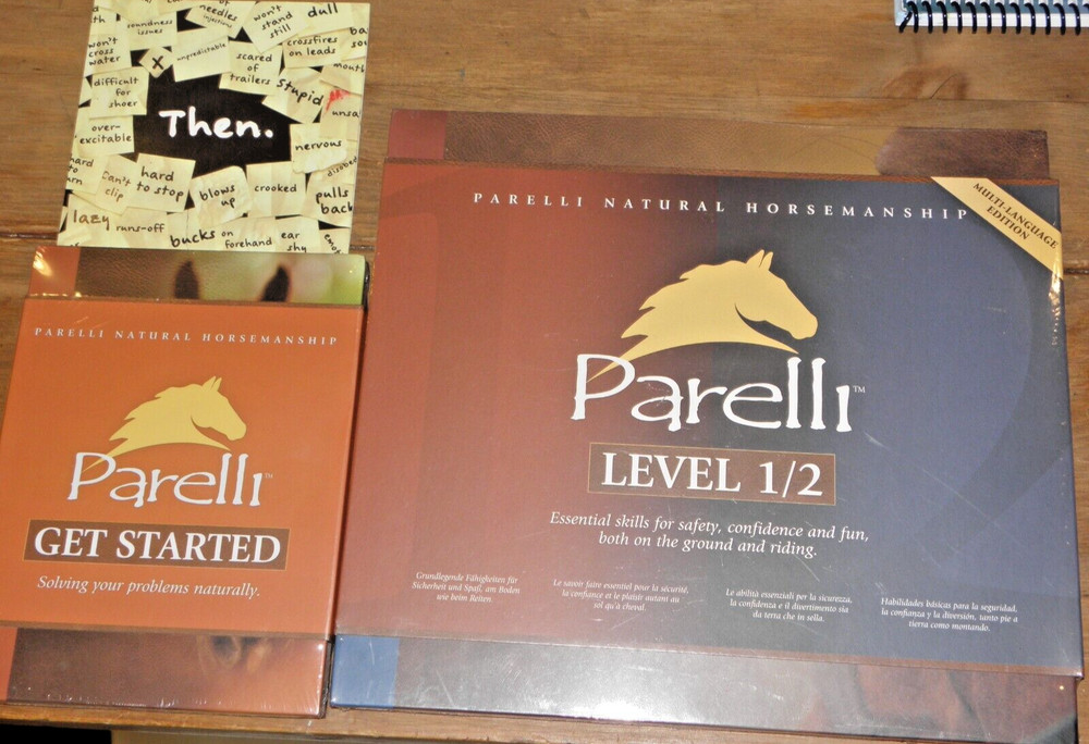 New PARELLI LEVEL 1 & 2 Natural Horsemanship Training / GET STARTED / More..
