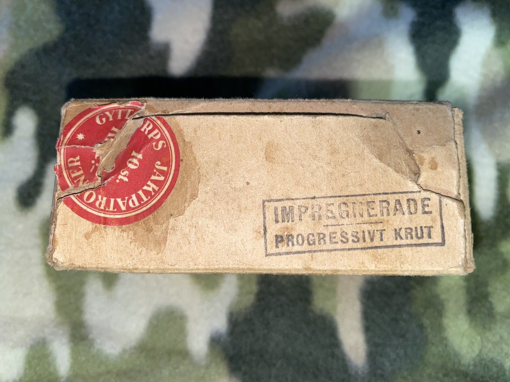 SUPER RARE GYTTORP SHOT SHELL BOX From Awesome Graphics,Great Shape