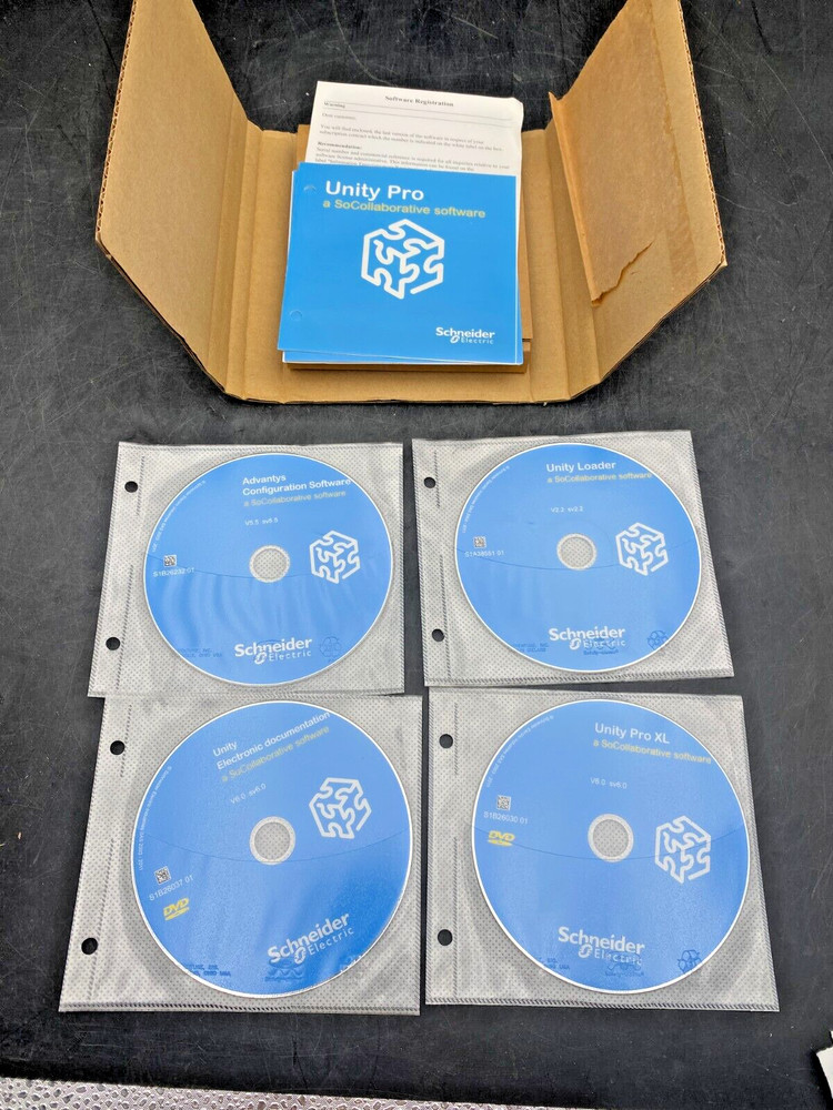 SCHNEIDER ELECTRIC Unity Pro XL V6.0 + Unity Loader V2.2 + Advantys Configuratio