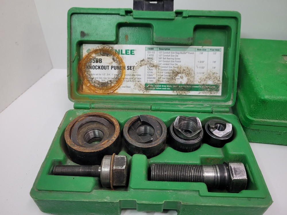 Greenlee Slug Buster Knockout Punch sets ( B350 )