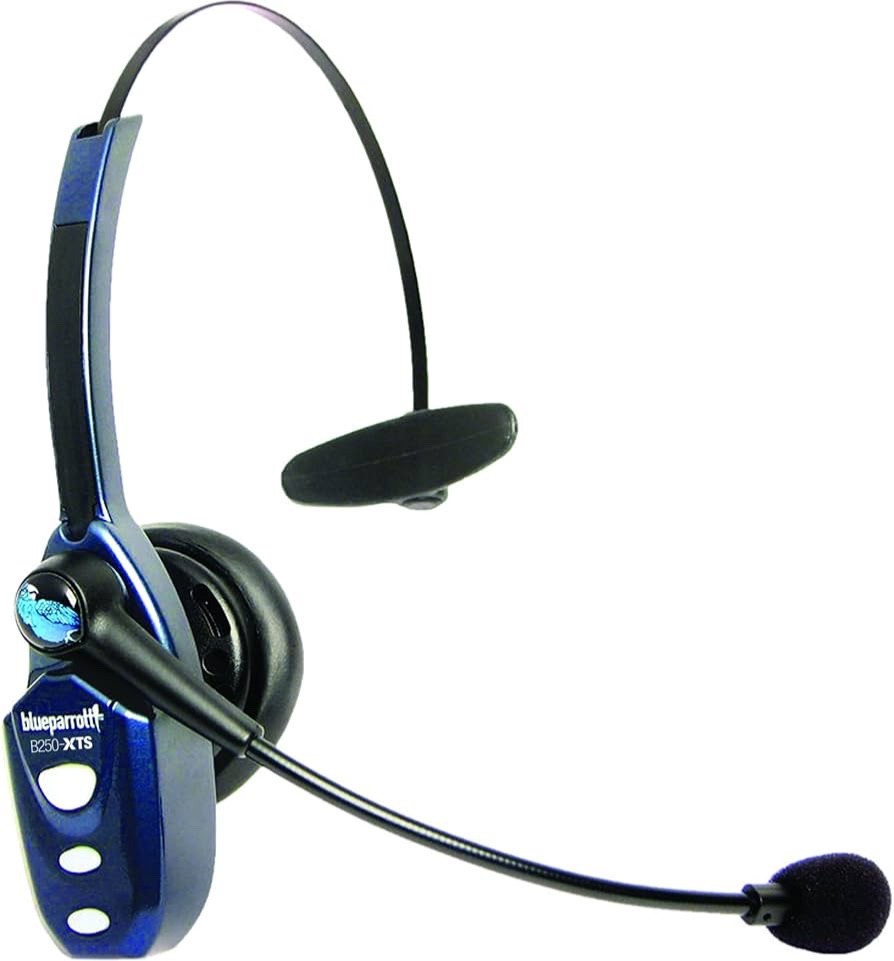BlueParrott B250-XTS Wireless Bluetooth Headset Black Boom Microphone