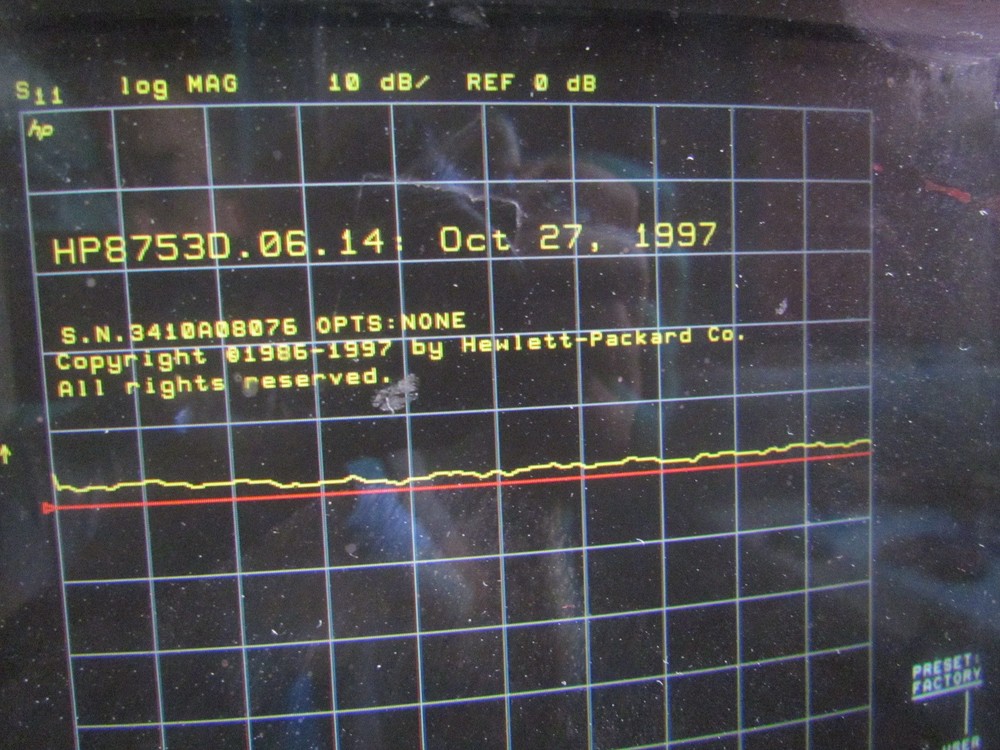 HP Agilent 8753D Network Analyzer 300kHz-3GHz