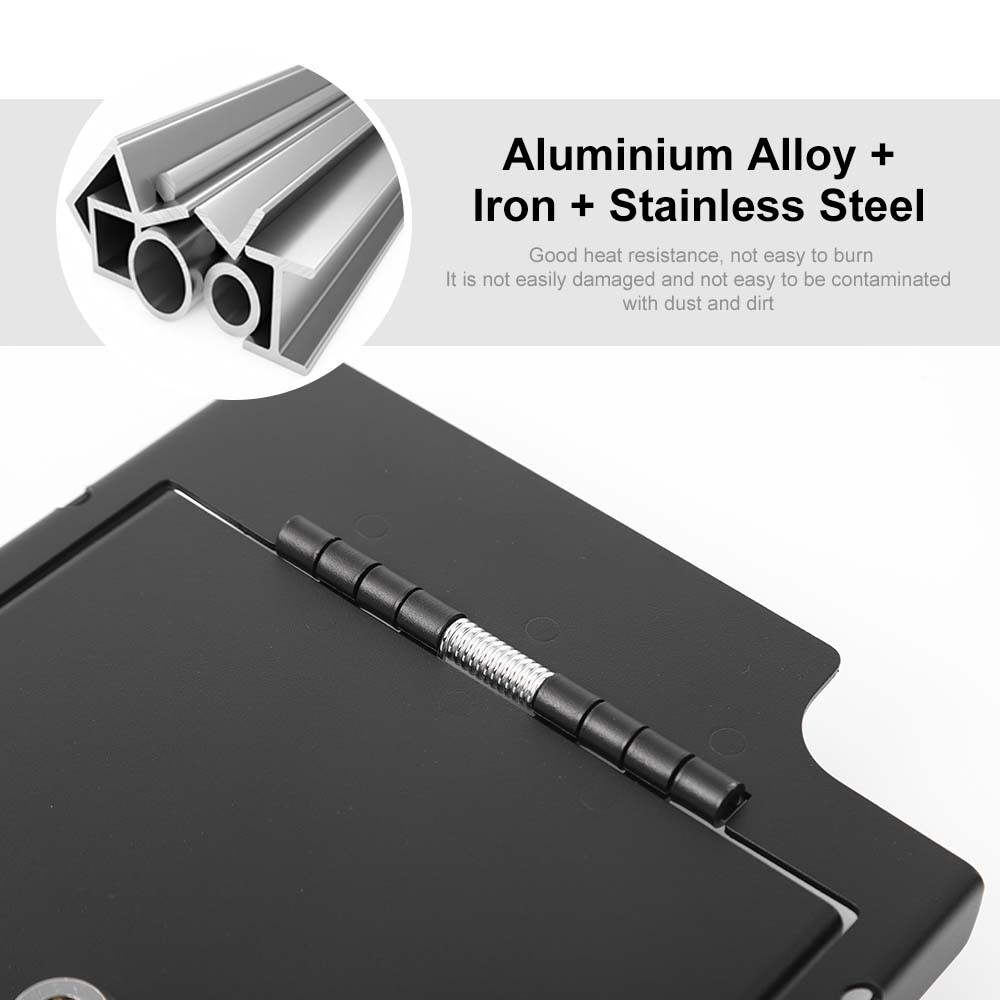 LOCKABLE CONSOLE STORAGE VAULT SAFE BOX CASE WITH KEY FOR DODGE RAM 1500 2009-18