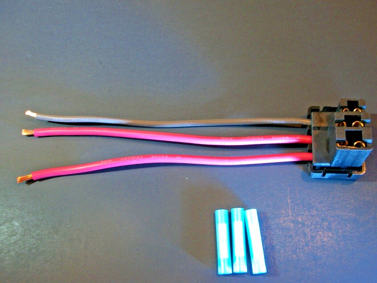 Lucas Alternator Repair Plug Connector Pigtail Harness Cars Trucks Tractors