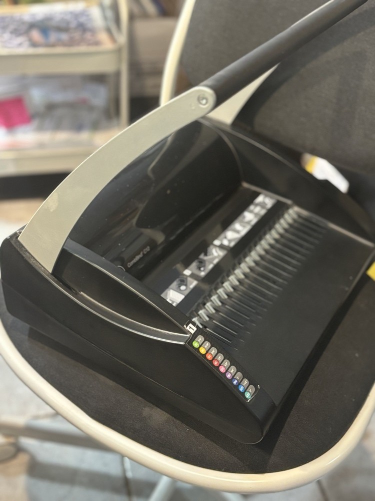 GBC CombBind C12 Binding Machine with Comb Spines, MPN 7706171