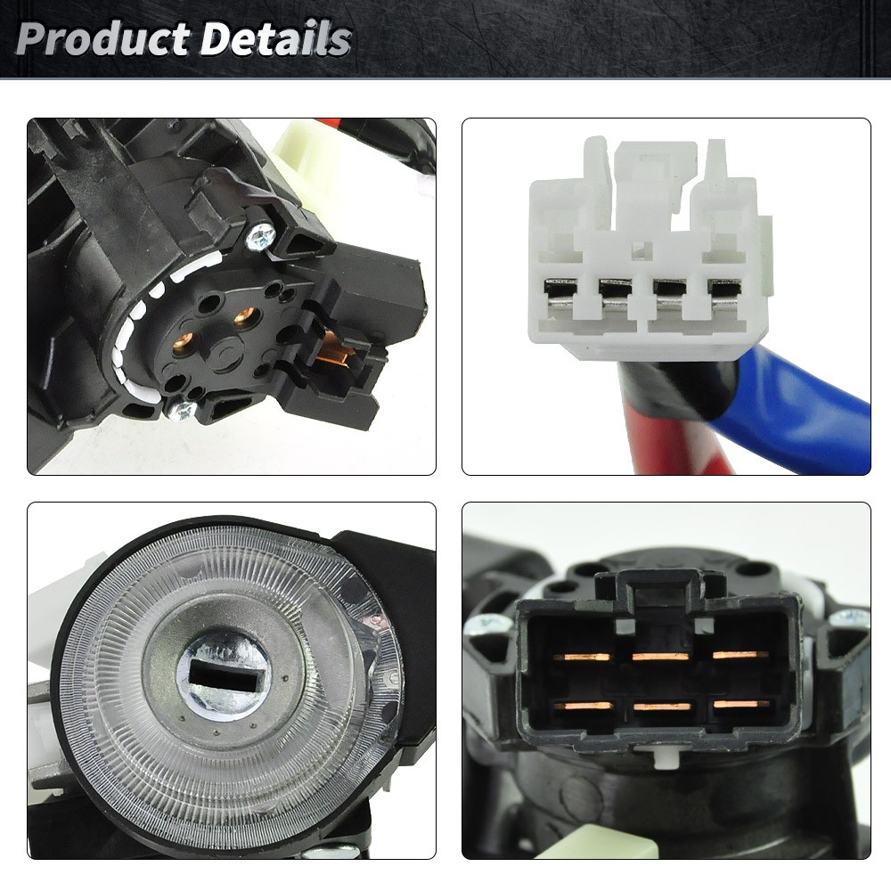81910-B2100 Ignition Lock Switch Set Assembly with 2 Keys For Kia