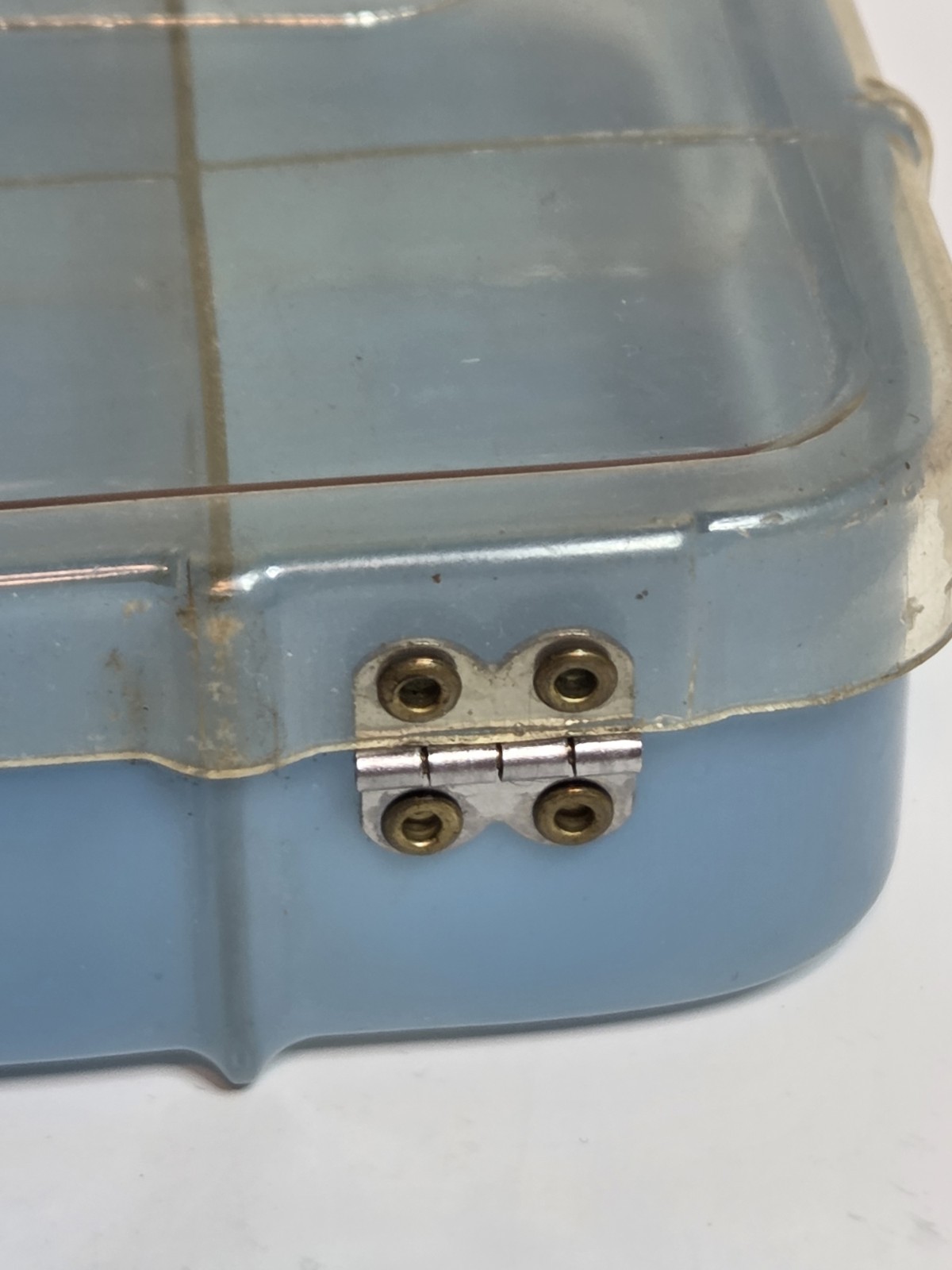 Vintage Orvis Bill Dewitt Plastic Multi Tray Fly Box Fly Fishing