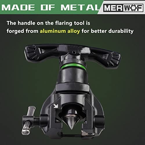 Flaring Tool for 1/4'' - 3/4'', 45 Degree Eccentric Cone Type Flaring Kit 2PCS