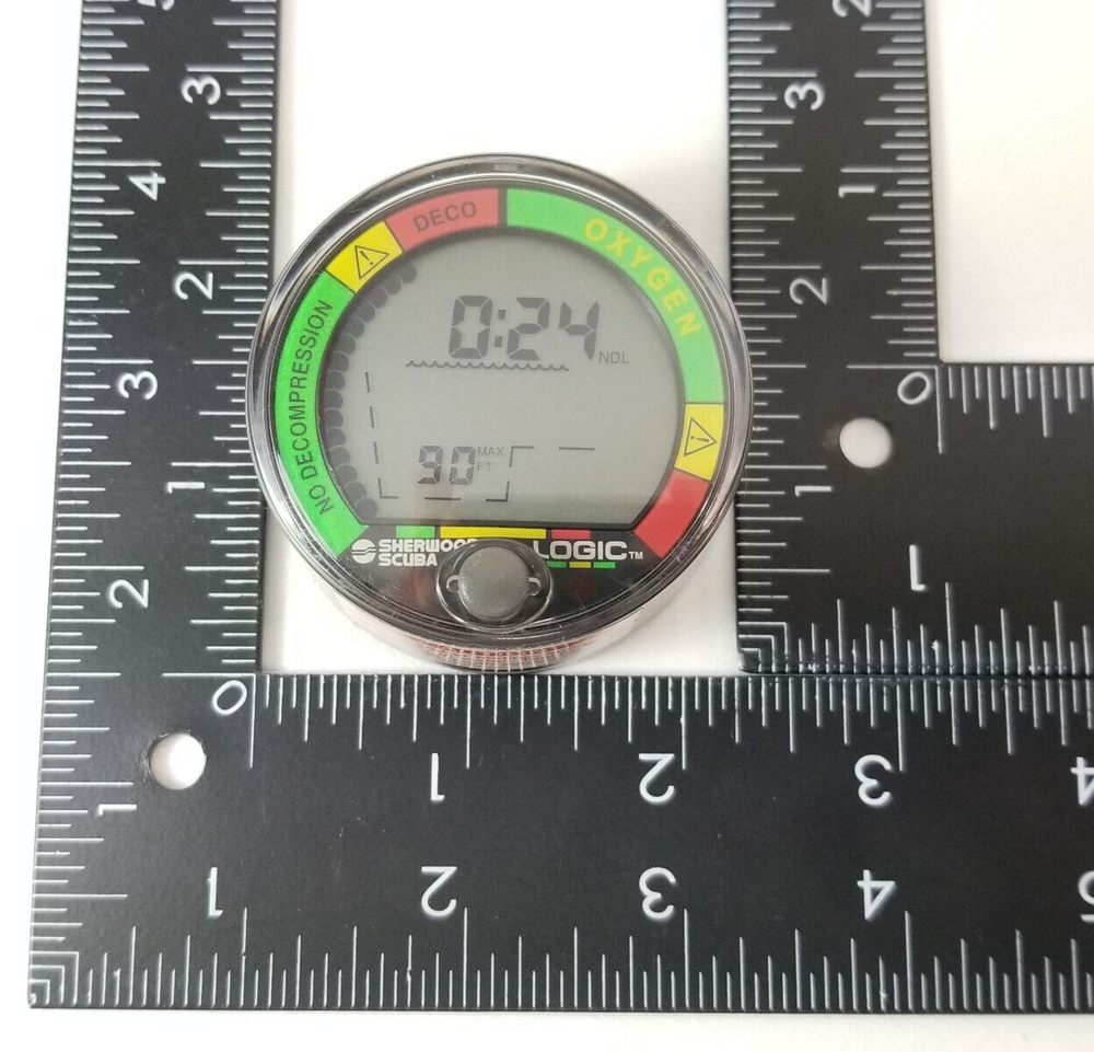 Sherwood Logic Puck Scuba Dive Diving Computer Module Air & Nitrox MINT! #4043