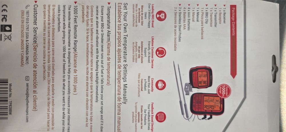 therma pro wireless meat thremometer