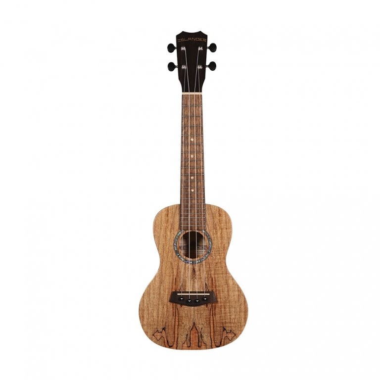 Islander MAC-4 Spalted Maple Concert Ukulele