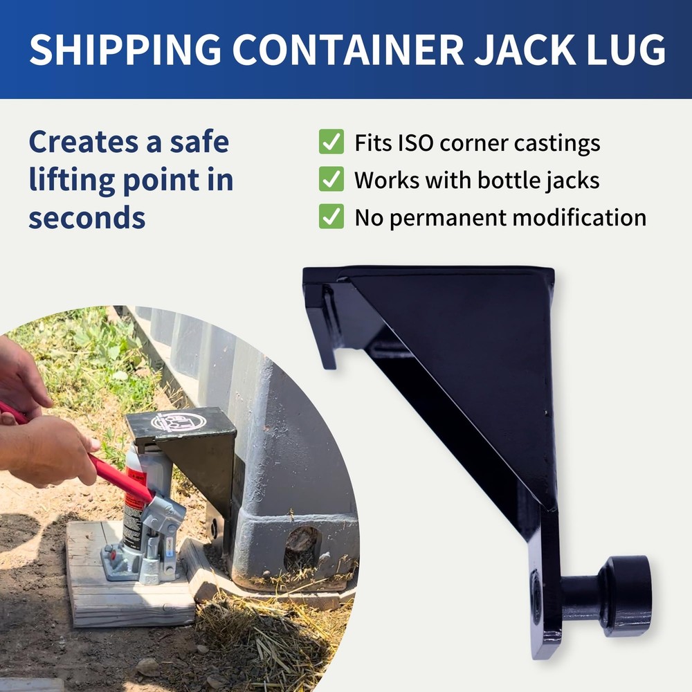 Shipping Container Jack Lug – USA Containers ISO Corner Casting Point...