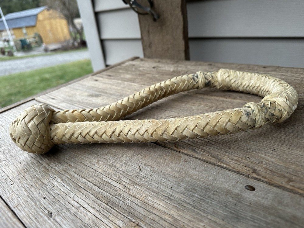 Horse Tack - Braided Rawhide Western Bosal Hackamore