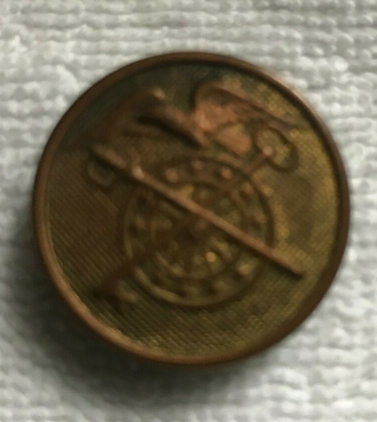 W.W. I U.S. QUARTERMASTER COLLAR DISK