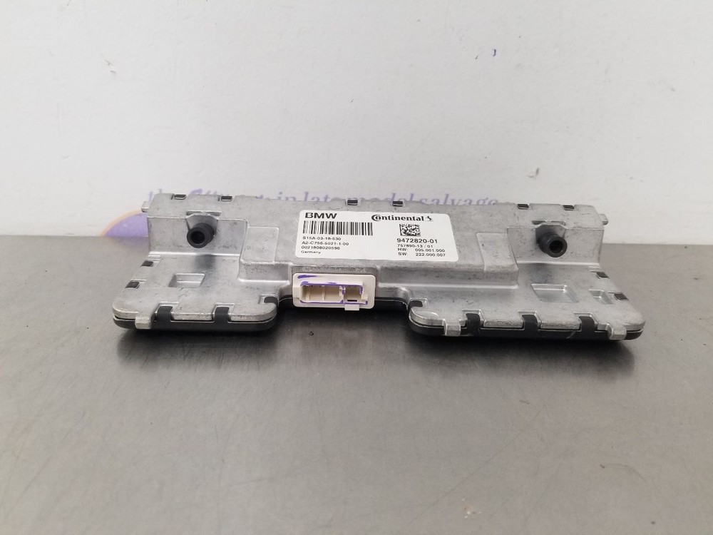 19 BMW X3 M40I FRONT VIEW WINDSHIELD CAMERA PROJECTOR 947282001