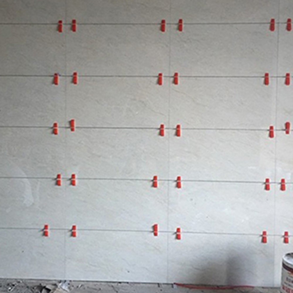Quick and Reliable Tile Alignment with 100Pcs Reusable Plastic Tile Spacers