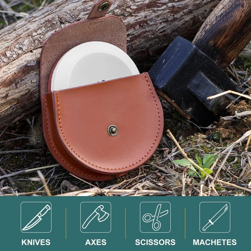 Axe Sharpener - Multipurpose Axe/Hatchet Sharpening Stone - Whetstone Blade & To