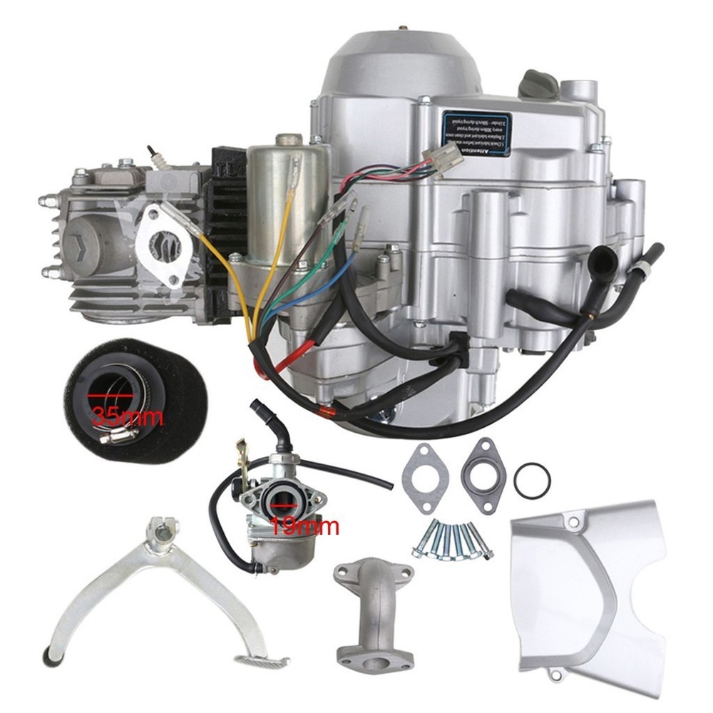 125CC Engine Motor With Reverse Electric Start Carby For Go kart Quad Golf Buggy