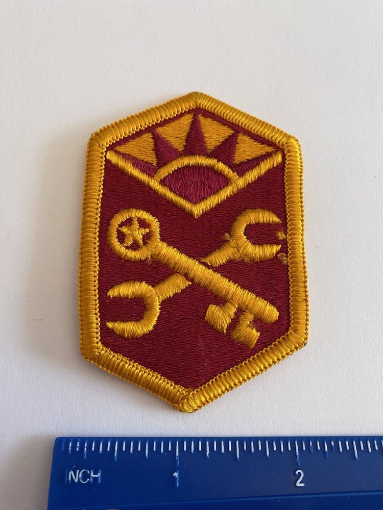 US Army Advance Weapons Support Command  Patch Full Color Patch INV5396