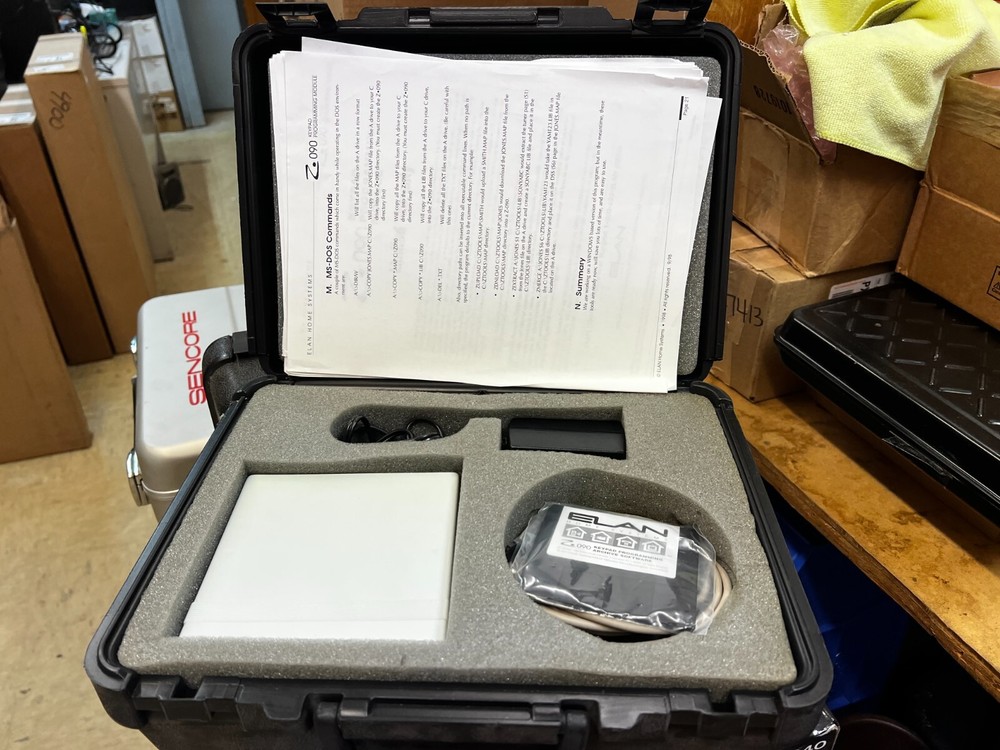 ELAN HOME SYSTEMS Z090 PROGRAMMING MODULE TOOLS