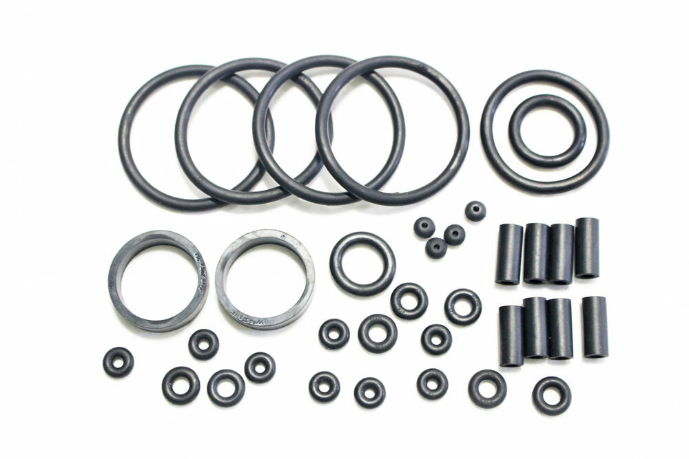 Williams Johnny Mnemonic Pinball Machine Replacement Rubber Ring Kit Black