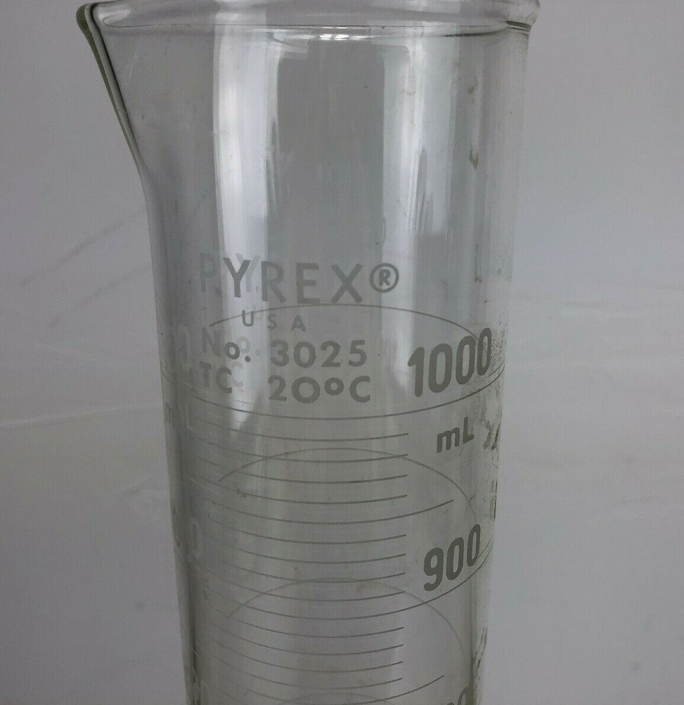 Pyrex 3025-1000 1000ml Graduated Cylinder