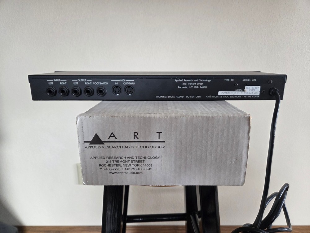ART Effects Network Model 428 Rack Mount Guitar Applied Research And Technology