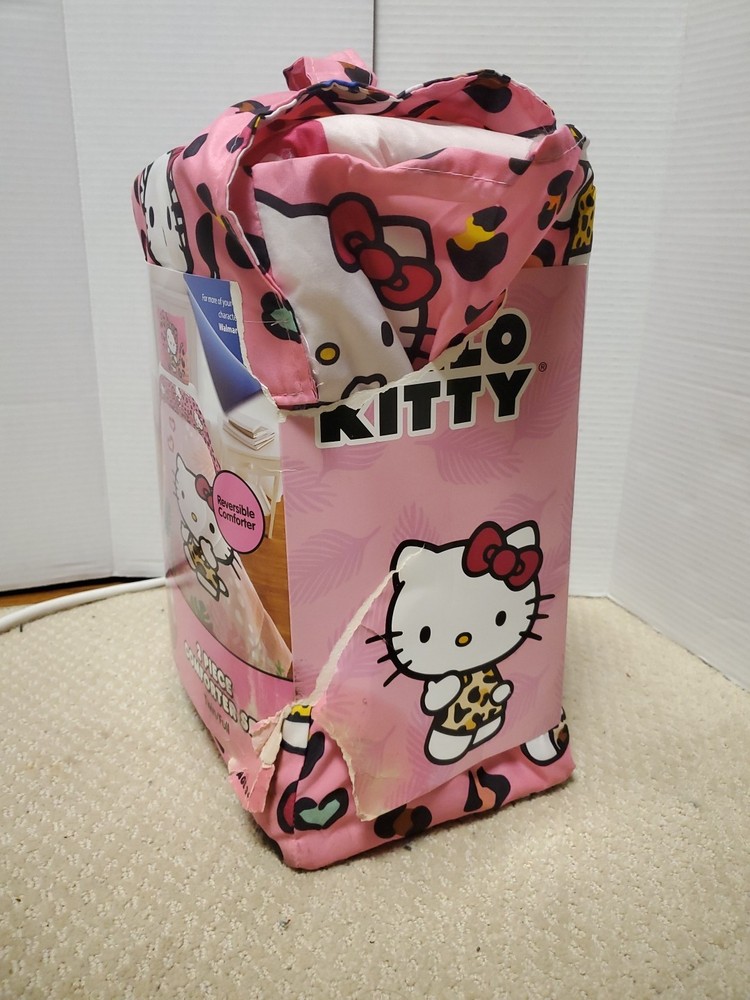 Hello Kitty Full Comforter Authentic From Providencia Reversible NEW