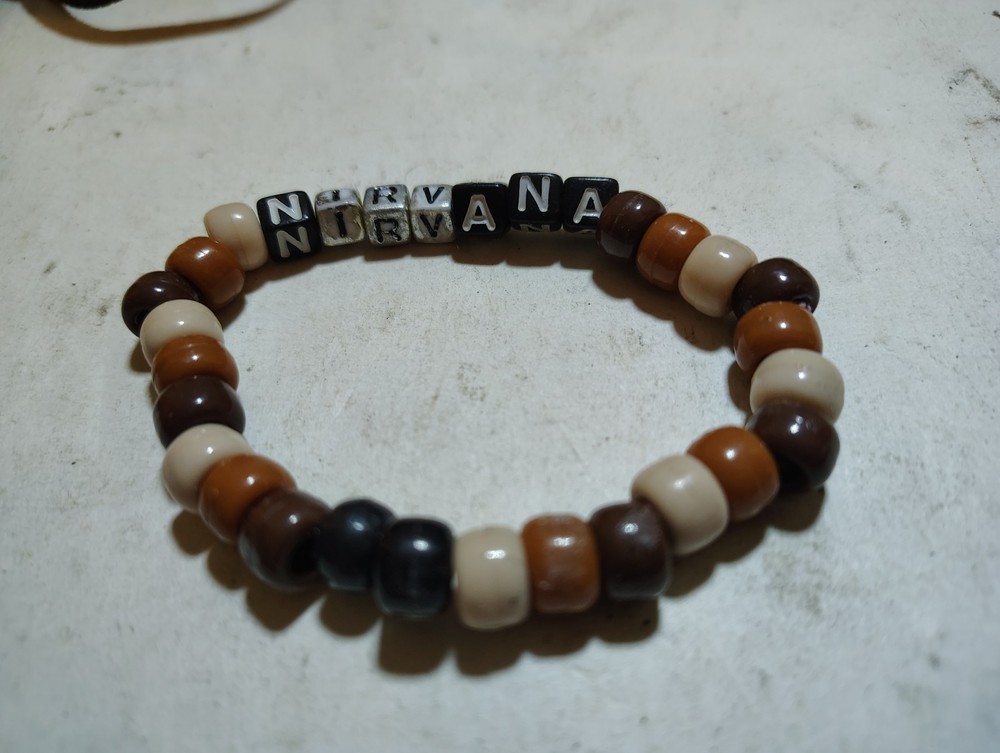 Vintage Custom Made Nirvana Bracelet