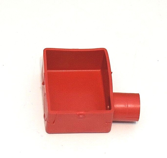 Battery Terminal Boot Elbow Protector 1 Left Positive Red 2/0 Gauge Wire