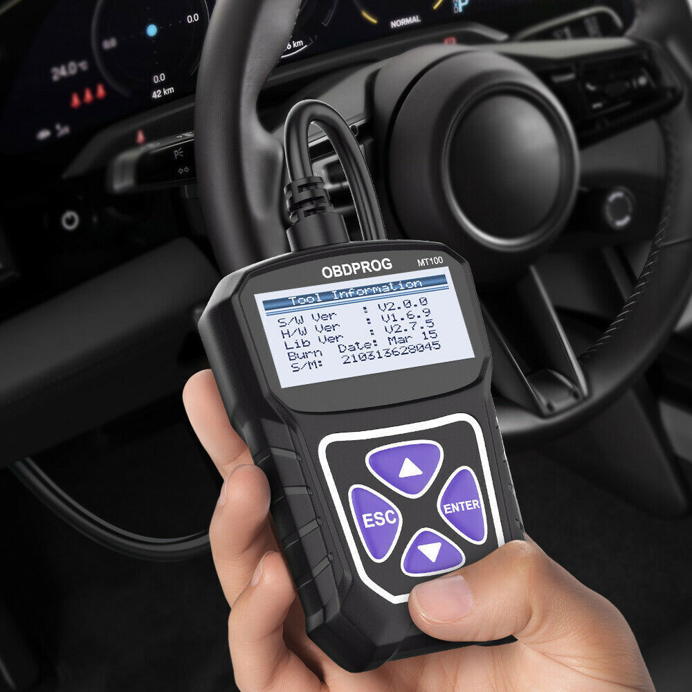 ANCEL MT100 OBD2 Scanner Code Reader Car Diagnostic Scan Tool Check Engine Fault