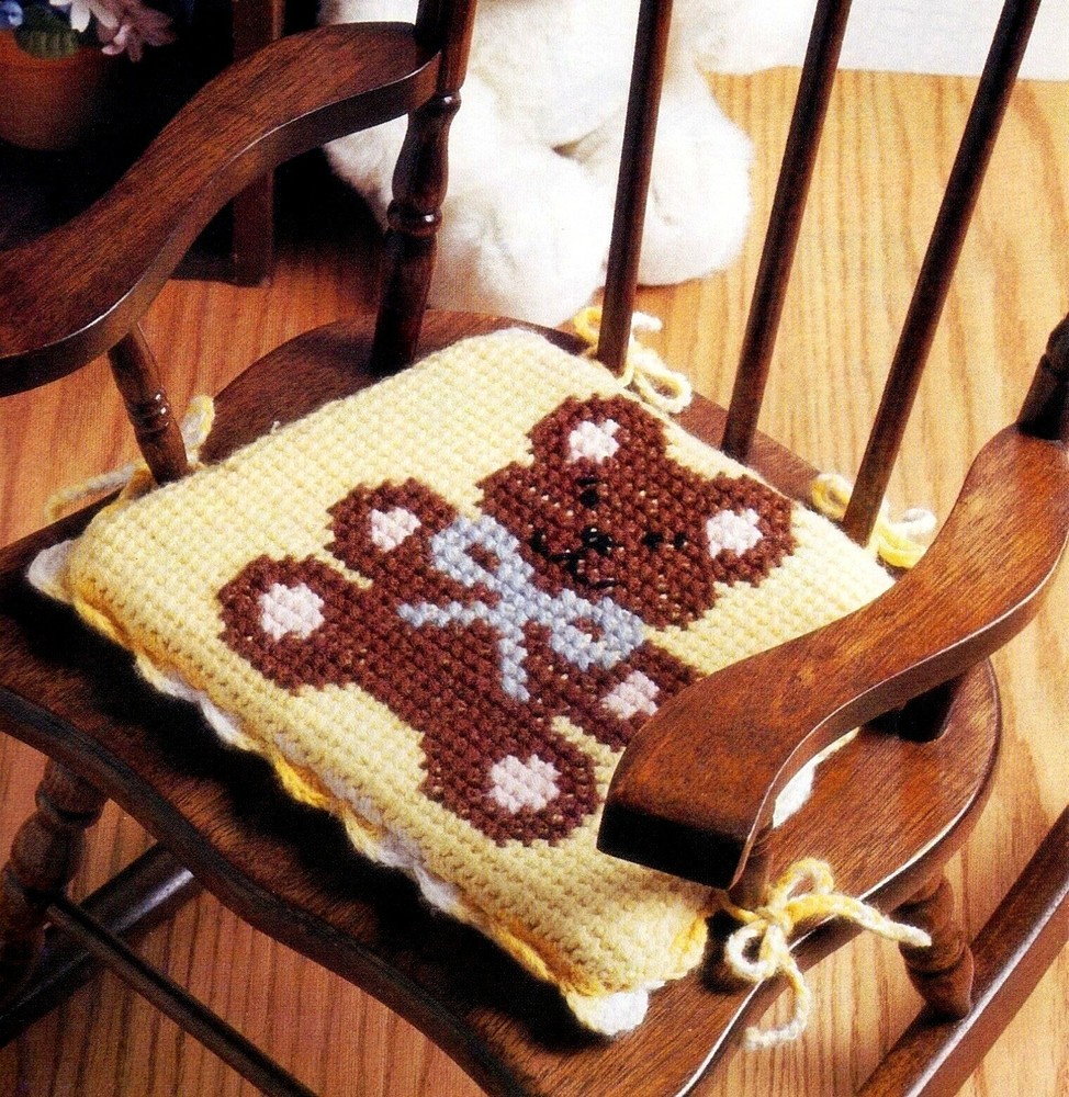 CUTE Child's Rocker Pad/CROCHET PATTERN INSTRUCTIONS ONLY